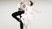 Charlie Neshyba-Hodges and Laura Mead in Come Fly Away.