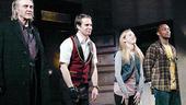 Behanding in Spokane Opening Night – Christopher Walken – Sam Rockwell – Zoe Kazan – Anthony Mackie (curtain call)