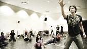 Hair Replacement Cast Rehearsal – Ace Young (singing)