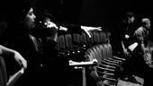 Hair Replacement Cast Rehearsal – Diane Paulus with microphone