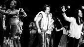 Hair Replacement Cast Rehearsal – Jason Wooten on stage