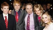 Love Never Dies Opening - Andrew Lloyd Webber and family