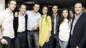 West Side Story first anniversary – John Arthur Greene – Jeffrey Seller – Matthew Hydzik – Karen Olivo – George Akram - Josefina Scaglione – Kevin McCollum