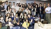 West Side Story first anniversary – group