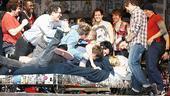 American Idiot Sound Check - Bed Pile-On