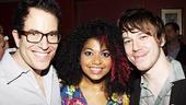 American Idiot Sound Check - Michael Mayer - Rebecca Naomi Jones - John Gallagher Jr