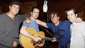 Million Dollar Quartet Recording Session – Lance Guest – Eddie Clendening – Levi Kreis – Robert Britton Lyons second