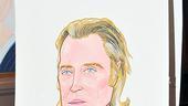 Christopher Walken at Sardi’s – Christopher Walken portrait