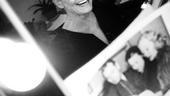 Prominently displayed photos of Miss Bankhead serve as inspiration.