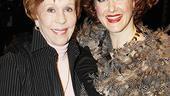 Burnett & Mullally at Promises, Promises – Carol Burnett – Katie Finneran