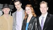 39 Steps Off Broadway opening - Jamie Jackson – John Behlmann – Kate MacCluggage – Cameron Folmar