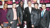 La Cage aux Folles Opening Night – Sean Carmon – Logan Keslar – Terry Lavell – Nicholas Cunningham – Nick Adams – Sean Patrick Doyle