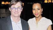 Race stars at Sardi’s – Richard Thomas - Kerry Washington