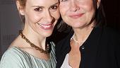 Let&rsquo;s take a look at the stars who came out to hear great Stories on opening night. Cherry Jones (pictured with longtime love Sarah Paulson) has already seen the play four times!