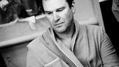 Douglas Hodge Backstage at La Cage – in robe