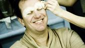 Douglas Hodge Backstage at La Cage – eyebrows