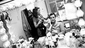 Douglas Hodge Backstage at La Cage – mirror