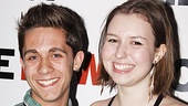 Michael Wartella and Jill Frumess co-star as Bacchus and Melissa, the teen parents that birth the show’s bouncing bundle of joy.