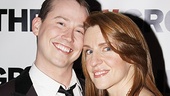 Susan Blackwell puts the squeeze on co-star Tyler Maynard.