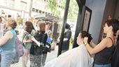 Hair Event at Bumble and Bumble – crowds