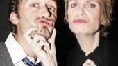 Matthew Morrison at Love, Loss and What I Wore - Matthew Morrison - Jane Lynch (happy)