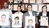 Sardi&rsquo;s newbies Grier, Washington and Spader join their co-star Richard Thomas (who already had the honor) to complete Race&rsquo;s presence at the theater institution.