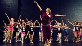 Billy Elliot Ballet Girls Open Call – Nadine - learning ballet combination 