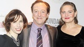 Edward Hibbert is a lucky man, with Sally Hawkins on one arm, and Cherry Jones on the other. 