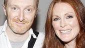 Family time continues as Peter Moore Smith Jr. poses with his superstar sister, Julianne Moore.