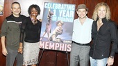 Memphis First Anniversary on Broadway – Joe DiPietro – Chad Kimball – Montego Glover – David Bryan