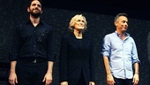 Normal Heart Benefit Reading – Santino Fontana – Glenn Close – Joe Mantello (curtain call)