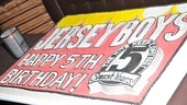Jersey Boys Fifth Anniversary – cake