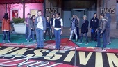 Memphis at Macy’s Thanksgiving Day Parade – Chad Kimball – Montego Glover (rehearsal)