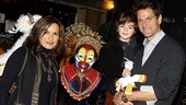 Mariska Hargitay at The Lion King – Mariska Hargitay – Tshidi Manye – August Hermann – Peter Hermann