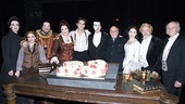 Phantom of the Opera 23rd Anniversary – stars with cake