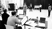 Baby It’s You Rehearsal – rehearsal room