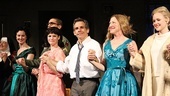 House of Blue Leaves Opening Night – curtain call cast