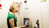 Day in the Life of Mary Faber – dressing room door