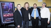 Memphis movie premiere – Joe DiPietro – David Bryan – Dan Diamond – Bruce Brandwen