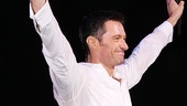 Hugh Jackman thanks his adoring opening night audience.