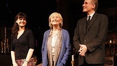 Carla Gugino, Rosemary Harris and Jim Dale take their official opening night bows.