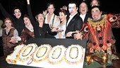 Phantom of the Opera – 10,000 Performance – Heather McFadden – Cristin J. Hubbard – Michele McConnell – Gillian Lynne – Kyle Barisich – Trista Moldovan – Hugh Panaro – Kevin Ligon – Aaron Galligan-Stierle – Christian Sebek