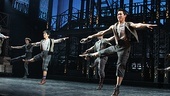Newsies – Opening Night – Aaron J. Albano – Alex Wong – cast