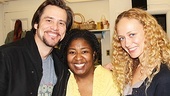 NaTasha Yvette Williams is all smiles with Jim Carrey and his lovely girlfriend Anastasia Vitkina.