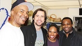 Jim Carrey at Porgy and Bess – David Alan Grier – Jim Carrey – Andrea Jones-Sojola – Phumzile Sojola