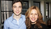 Jim Parsons and Jessica Hecht play a squabbling brother and sister in the new revival of Harvey.