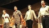 Temporary Help stars Chad Allen, Robert Cuccioli, Margaret Colin and William Prael take their bows.
