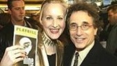 Katie Finneran and Chip Zien (who starred in Maury Yeston's Grand Hotel) arrive at the theater.