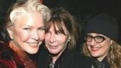 Burstyn with friends Lee Grant and Carol Kane.
