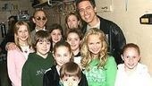Ray Romano at Wicked - Joel Grey - Ray Romano - Kristin Chenoweth - kids